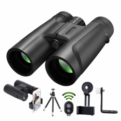 Binoculars Imaisen 12x42 HD With Tripod, Bluetooth Controller And Phone Holder