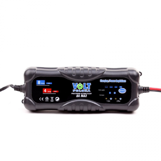 Akomuliatorių Pakrovėjas VOLT 12/24V 8A