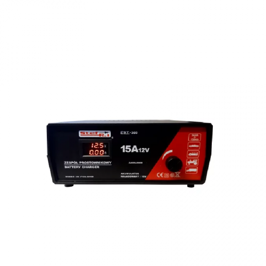 Akumuliatorių Pakrovėjas StefPol EST-305 15A 12V