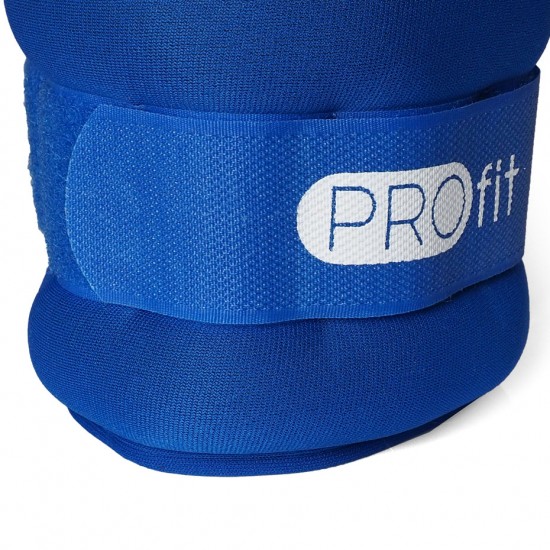 Rankų ir Kojų Apkrovos Profit Evolution 2x1kg Mėlyna DK 3310