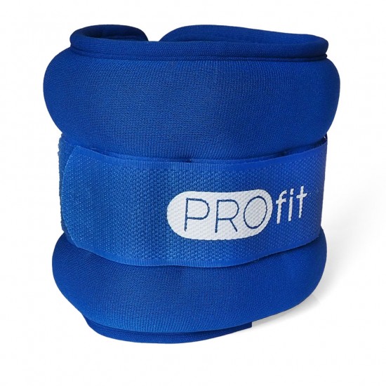 Rankų ir Kojų Apkrovos Profit Evolution 2x1kg Mėlyna DK 3310