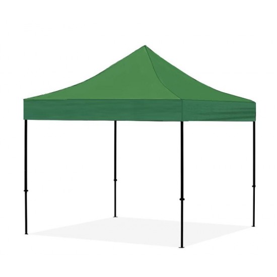 Tento stogas 2 x 2 m (tamsiai žalia spalva, audinio tankumas 160 g/m2) Tento stogas 2 x 2 m (tamsiai žalia spalva, audinio tankumas 160 g/m2)