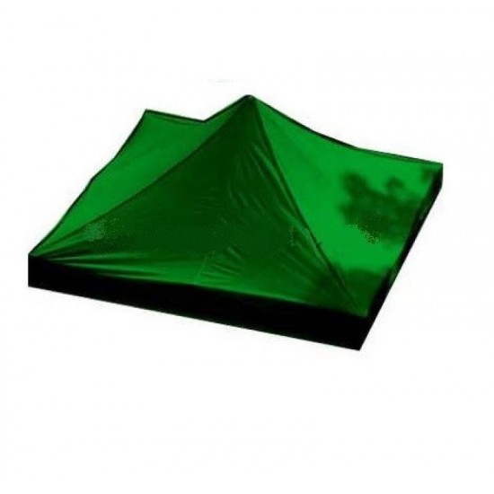 Tento stogas 2 x 2 m (tamsiai žalia spalva, audinio tankumas 160 g/m2) Tento stogas 2 x 2 m (tamsiai žalia spalva, audinio tankumas 160 g/m2)