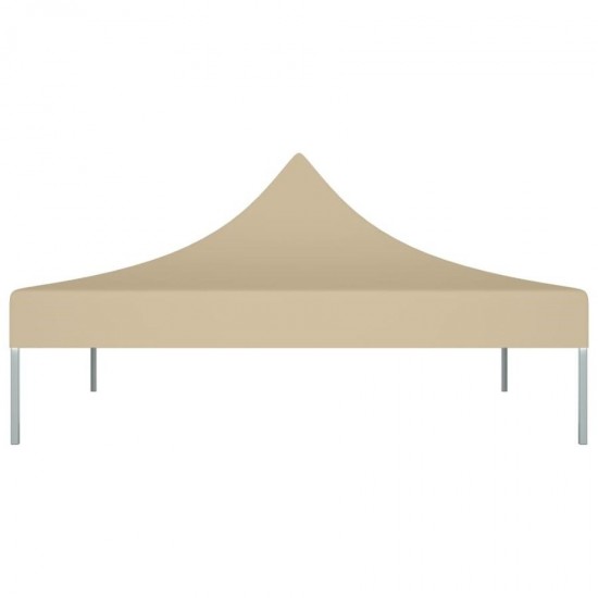 Tento stogas 3 x 3 m smėlio spalva, audinio tankumas 160 g/m2