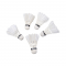 Badmintono Plunksnelės Donnay 5 vnt. Baltos 413990
