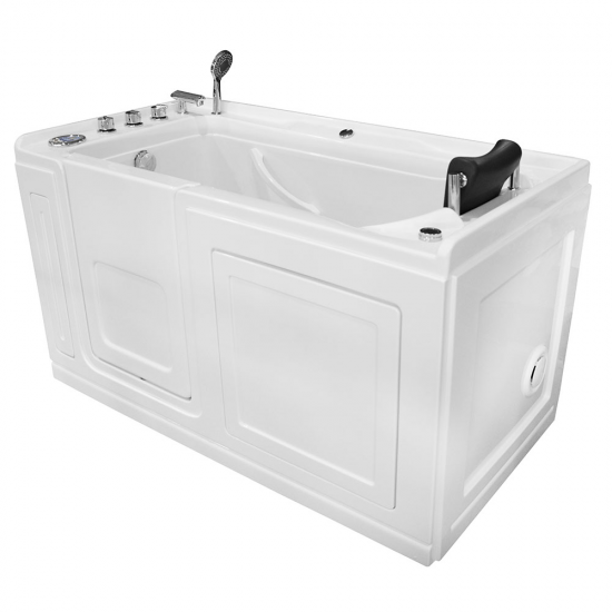 Vonia neįgaliesiems dešinė versija 146X76X85 cm AMO-0301