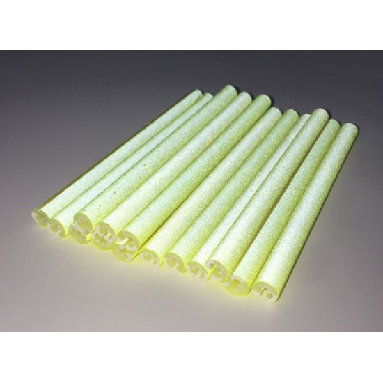 Dviračio Stipinų Atšvaitai Geltoni 8cm 12vnt