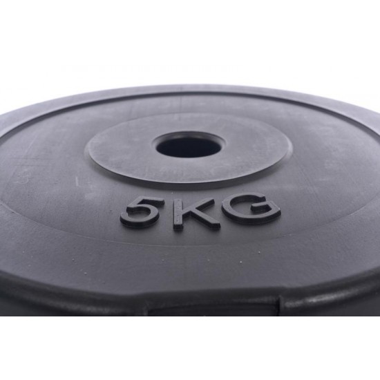 Vinilų Svorio Diskai Grifams Ir Hanteliams 5kg (31,5mm)