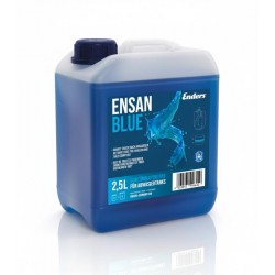 Cheminių tualetų nuotekų bakų dezinfekavimo skystis „Ensan Blue“ 2,5 l (100 ml / 10 l)