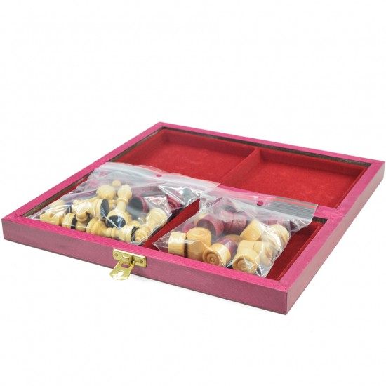 Šachmatai Ir Šaškės Pasakiškas Gyvūnų Pasaulis, 25 x 25 cm