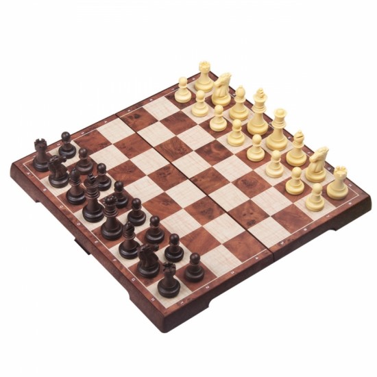 Šachmatai magnetinės šaškės 2 viename WOOPIE