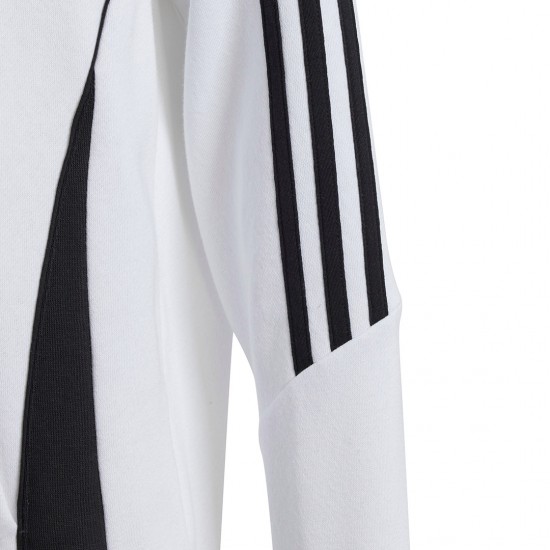 Vaikiškas Megztinis Adidas Tiro 24 Hooded Sweat, baltas IR7506