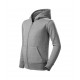 Vaikiškas džemperis MALFINI Trendy Zipper 412 Dark gray melange, 300 g/m²