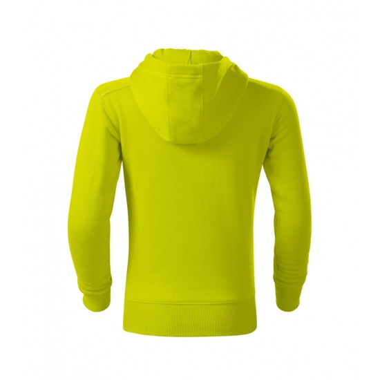 Vaikiškas džemperis MALFINI Trendy Zipper 412 Lime punch, 300 g/m²