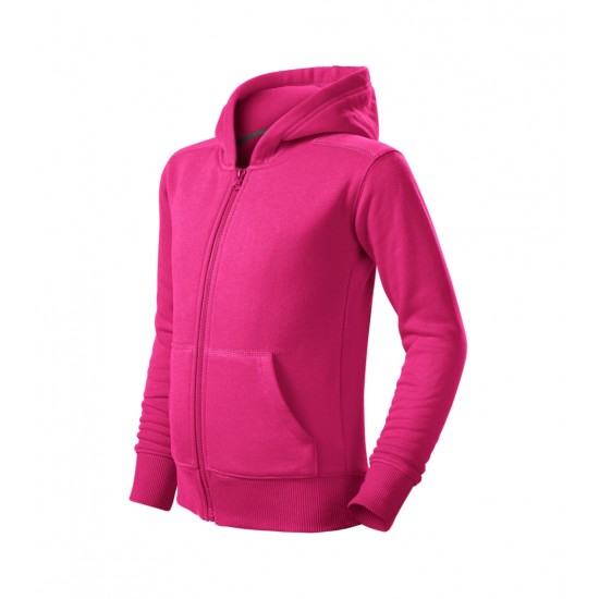 Vaikiškas džemperis MALFINI Trendy Zipper 412 Magenta, 300 g/m²