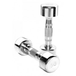 Chromuotas hantelis TOORX MC-3 3 kg