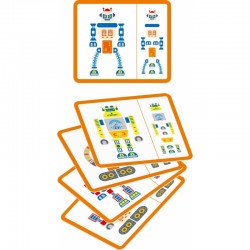 Kamštinė lenta – prikalkite robotą, Žaidimas Viga Toys