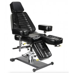 Kosmetologų, pedikiūro meistrų, tatuiruočių gultas TGC2 Black