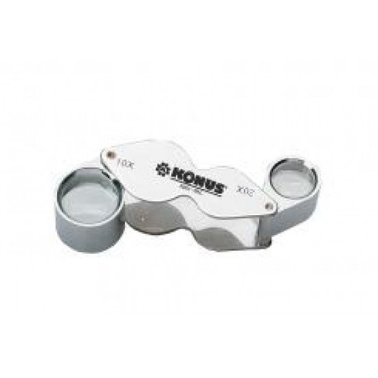 Didinimasis stiklas Linen tester 10-20x