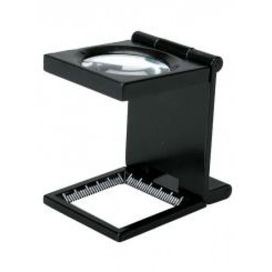 Didinimasis stiklas Linen tester 6x 30x30mm