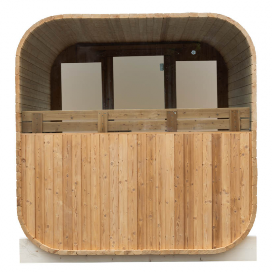 Sausā sauna AMO-2124 SQUARE 210x240x210cm četrvietīgs