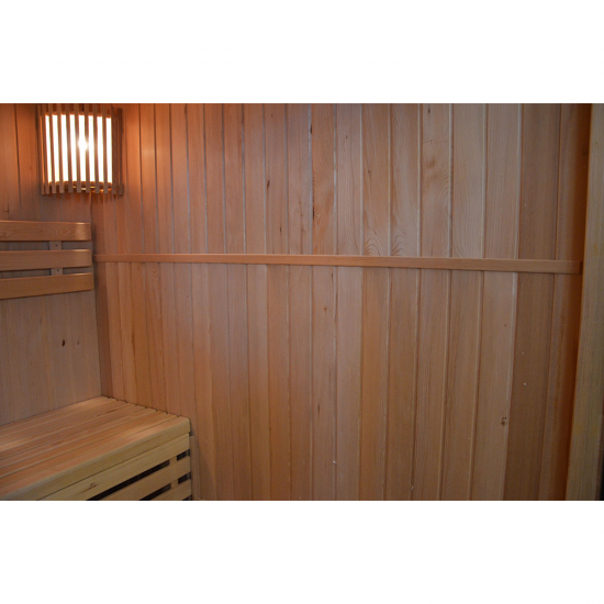Sausa Pirtis AMO-EA4-200 Su Krosnele 200x180x200cm Penkiavietė Sausa Pirtis AMO-EA4-200 Su Krosnele 200x180x200cm Penkiavietė