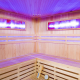 Sausā sauna AMO-EA4S ar plīti 200x180x200 četrvietīga Sausā sauna AMO-EA4S ar plīti 200x180x200 četrvietīga
