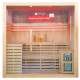 Sausā sauna AMO-EA4S ar plīti 200x180x200 četrvietīga Sausā sauna AMO-EA4S ar plīti 200x180x200 četrvietīga
