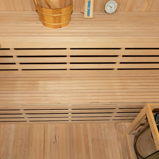 Sausā sauna AMO-EA4S ar plīti 200x180x200 četrvietīga Sausā sauna AMO-EA4S ar plīti 200x180x200 četrvietīga