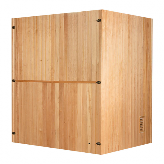 Sausā sauna AMO-SS1814H ar krāsni 180x140x200cm dubultā