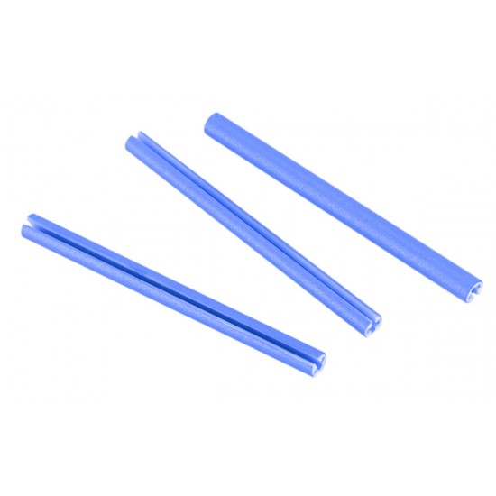 Dviračio Stipinų Atšvaitai Mėlyni 8cm 12vnt