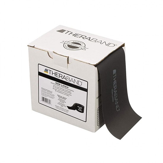 Elastinė Juosta Thera-Band Be Latekso, Juoda