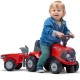 FALK CASE IH vaikiškas traktorius-paspirtukas su priekaba