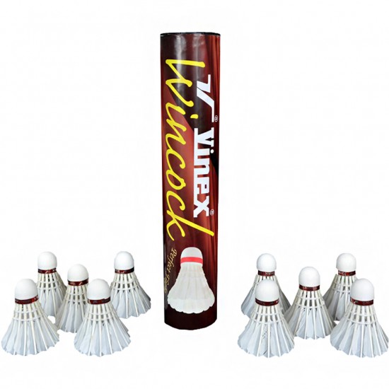 Plunksnos badmintono šaudyklės Vinex Wincock NO10 10vnt VSCO-W10