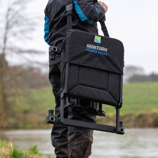 Žvejybinė kėdė PRESTON Ignition Feeder Combo