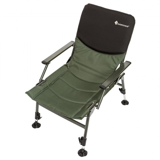 Žvejybinė kėde TAGRIDER sulankstoma 54x37x74-92cm