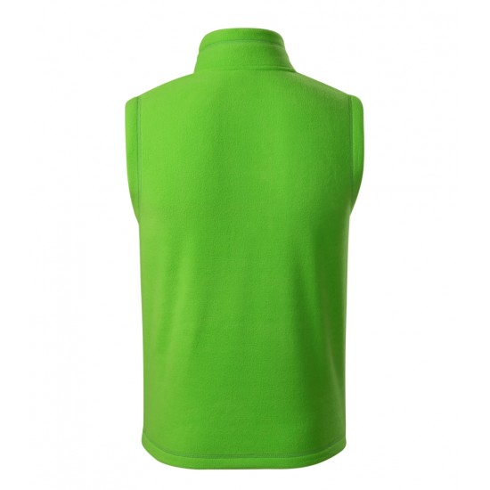 Flīsa veste Malfini Exit 525 apple green, 220 g/m² Unisex