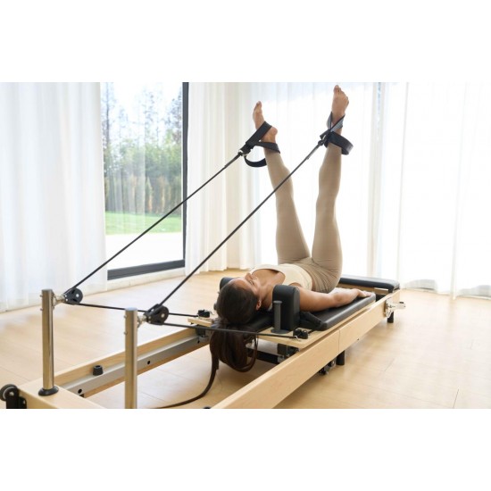 Sulankstomas medžio masyvo pilates reformeris 60R