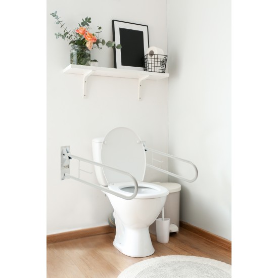 Atlenkiamas Laikiklis Prie Sienos 75 cm, Dažytas