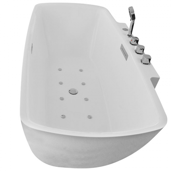 Laisvai pastatoma SPA vonios vonia su vandens masažu AMUE-1701 170x85x61 cm
