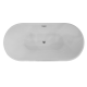 Laisvai stovinti ovali vonia AMO-1020D 170x80x58 cm