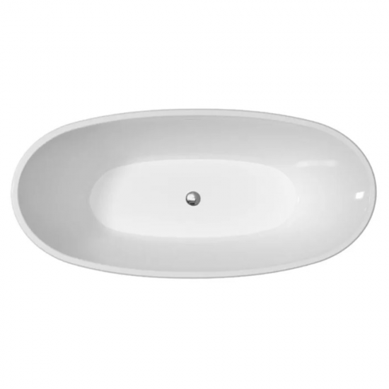 Laisvai stovinti ovali vonia su grioveliais AMO-1023D 170x80x68 cm