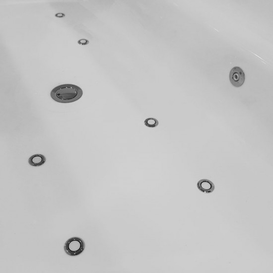Laisvai stovinti SPA vonia su hidromasažu AMO-1805 170x80x58 cm