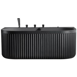 Laisvai pastatoma prie sienos montuojama SPA vonia su hidromasažu AMUE-A005B 170x80x63 cm