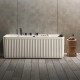 Laisvai pastatoma prie sienos montuojama SPA vonia su hidromasažu AMUE-D005C 170x75x60 cm