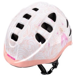 Šalmas Meteor MA-2 Princess S 48-52 cm baltas-rožinis 23960
