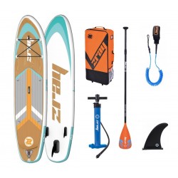 Pripučiama turistinė SUP irklentė – 325 × 84 × 15 cm Zray Touring Art Grain