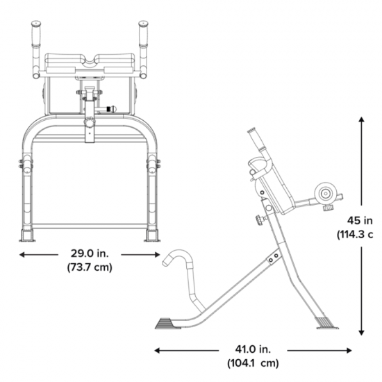 Inversinė Liemens Lavinimo Sistema TEETER DEX II