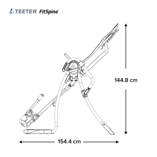 Inversijas galds TEETER FitSpine LX9 Inversijas galds TEETER FitSpine LX9