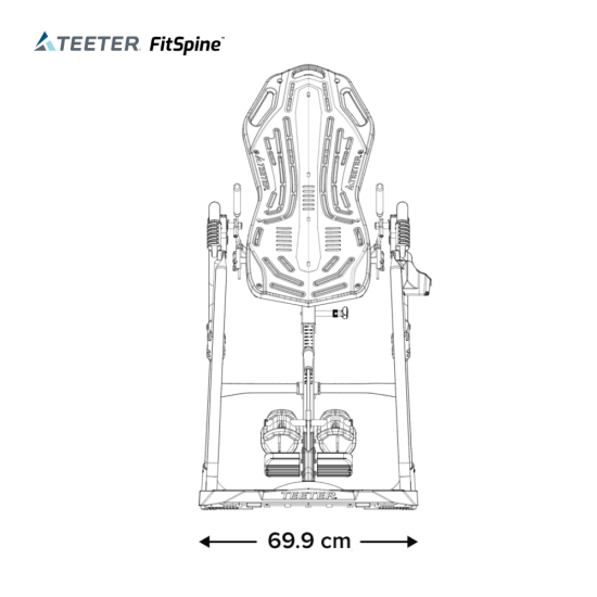 Inversijas galds TEETER FitSpine LX9 Inversijas galds TEETER FitSpine LX9
